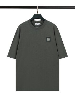 Stone Island Dark Gray Short Sleeve Tee
